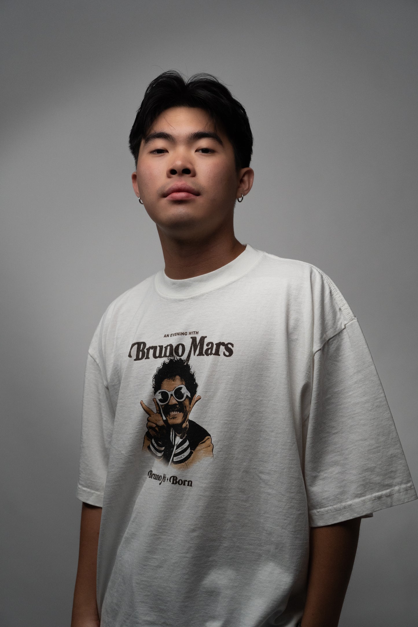 Bruno Mars Boxy Oversized T- Shirt