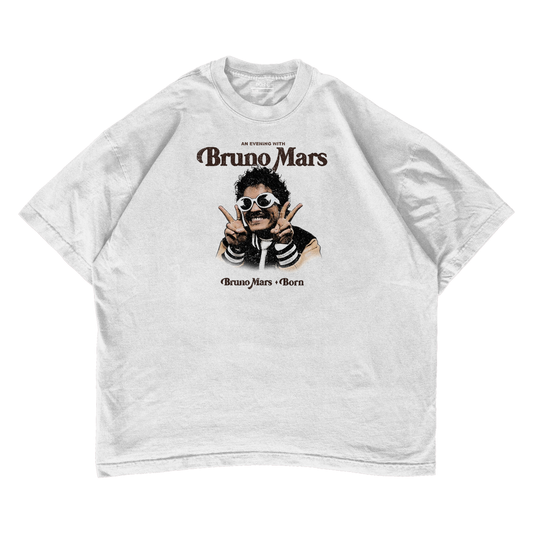 Bruno Mars Boxy Oversized T- Shirt