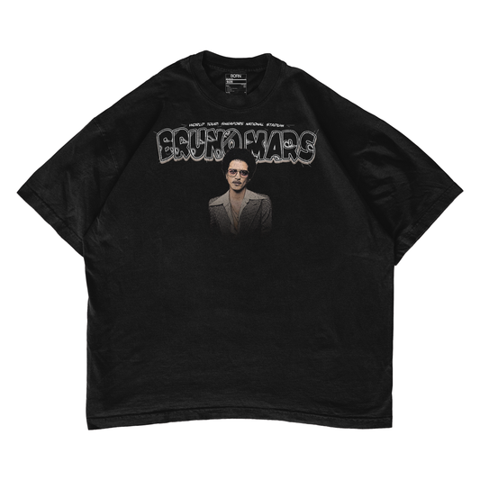 Bruno Mars 2 Boxy Oversized T- Shirt