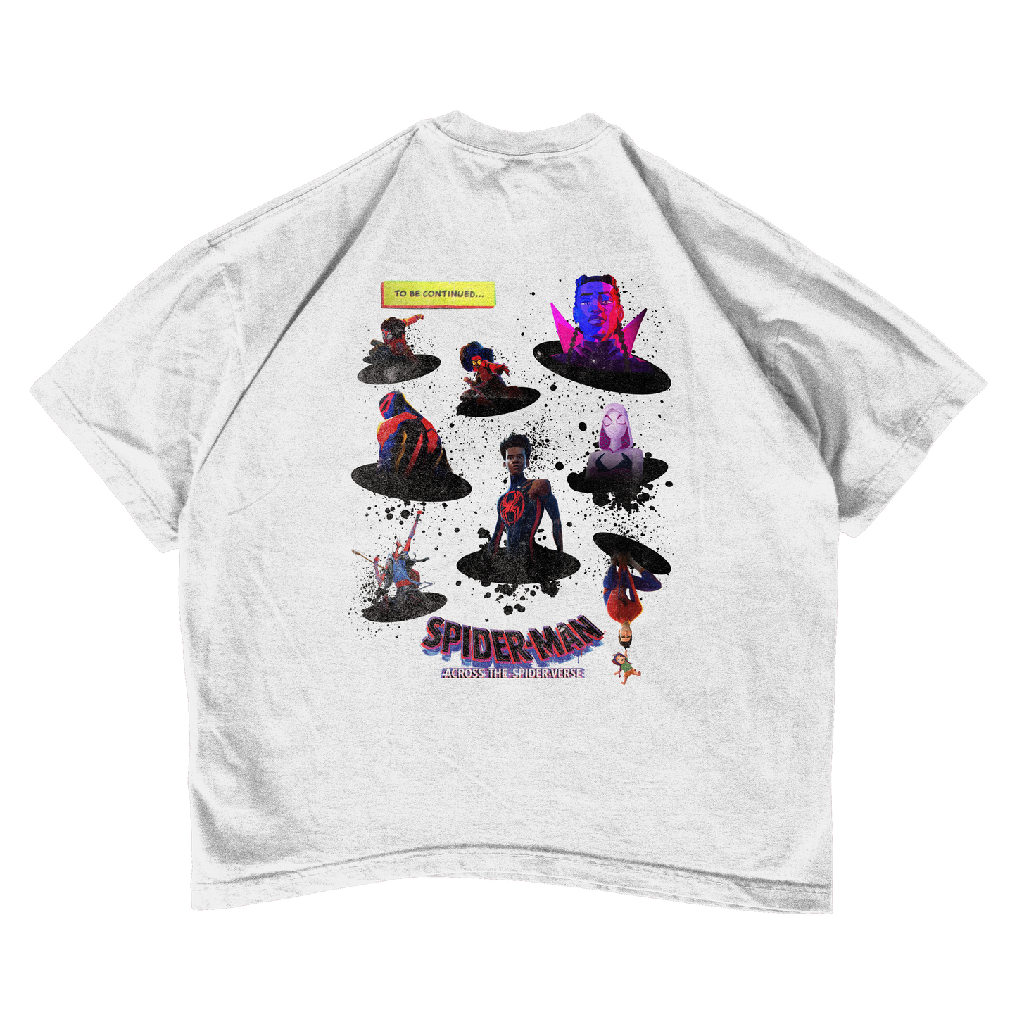 Spider-Man Boxy Oversized T Shirt: ATSV Vol 1