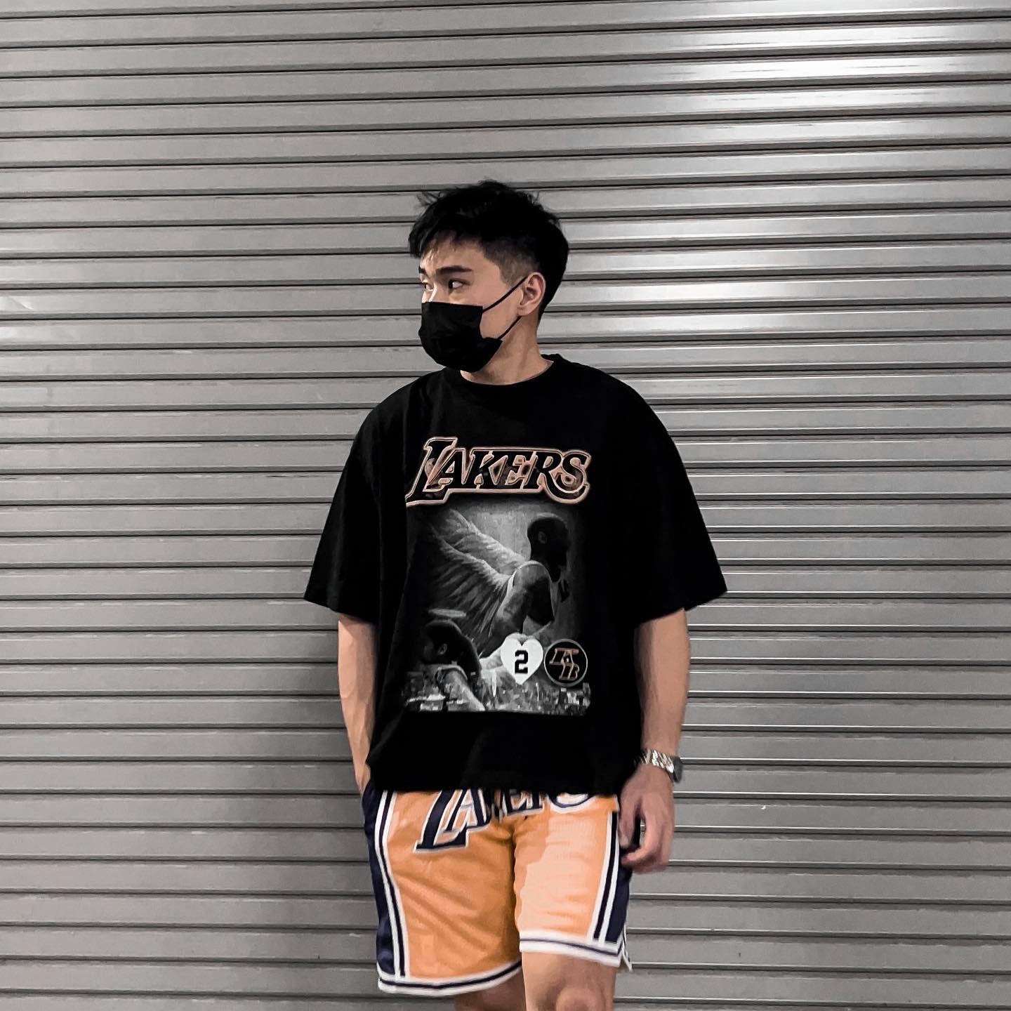 Lakers Kobe and Gianna Oversized T-Shirt - Retro/ Vintage Inspired