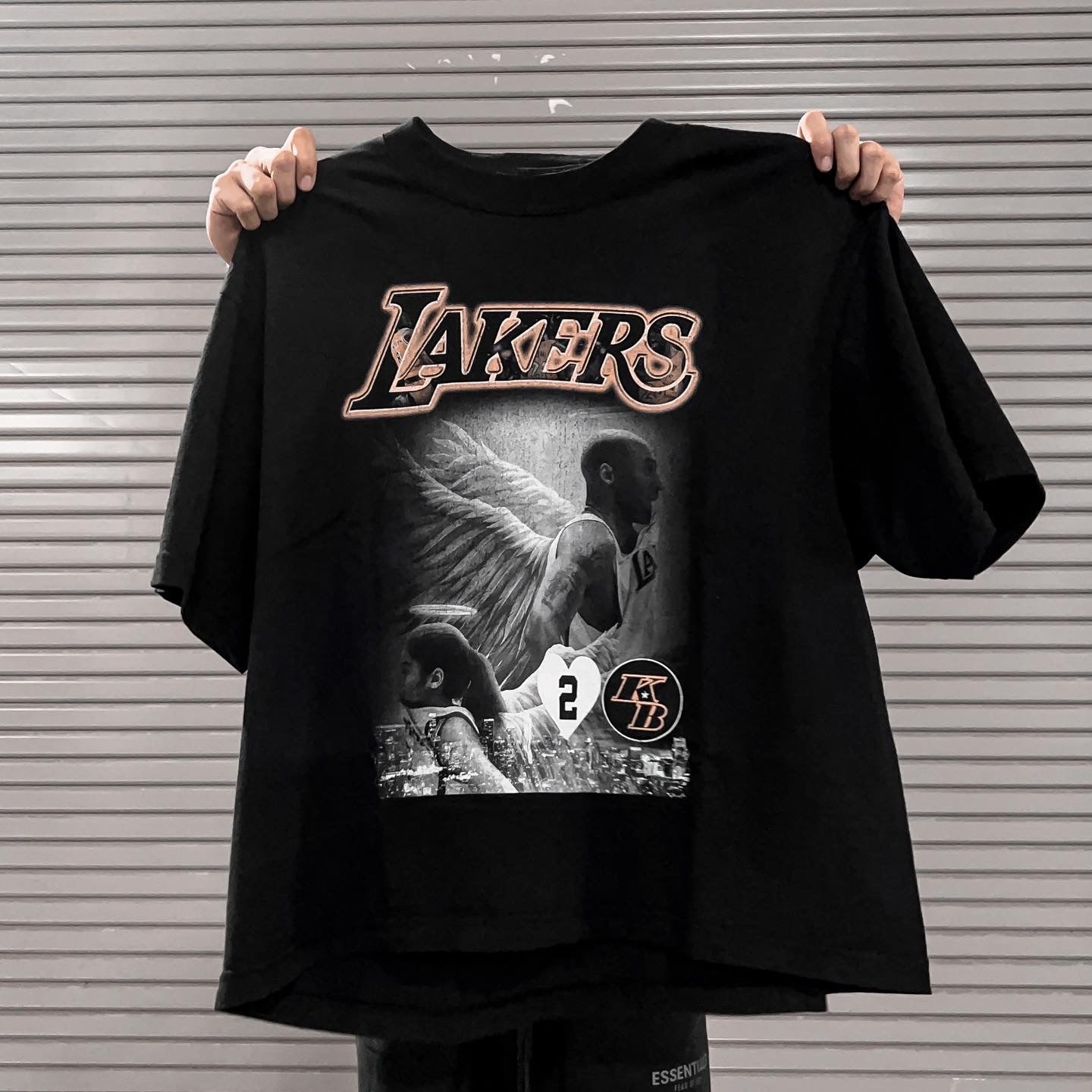 Lakers Kobe and Gianna Oversized T-Shirt - Retro/ Vintage Inspired