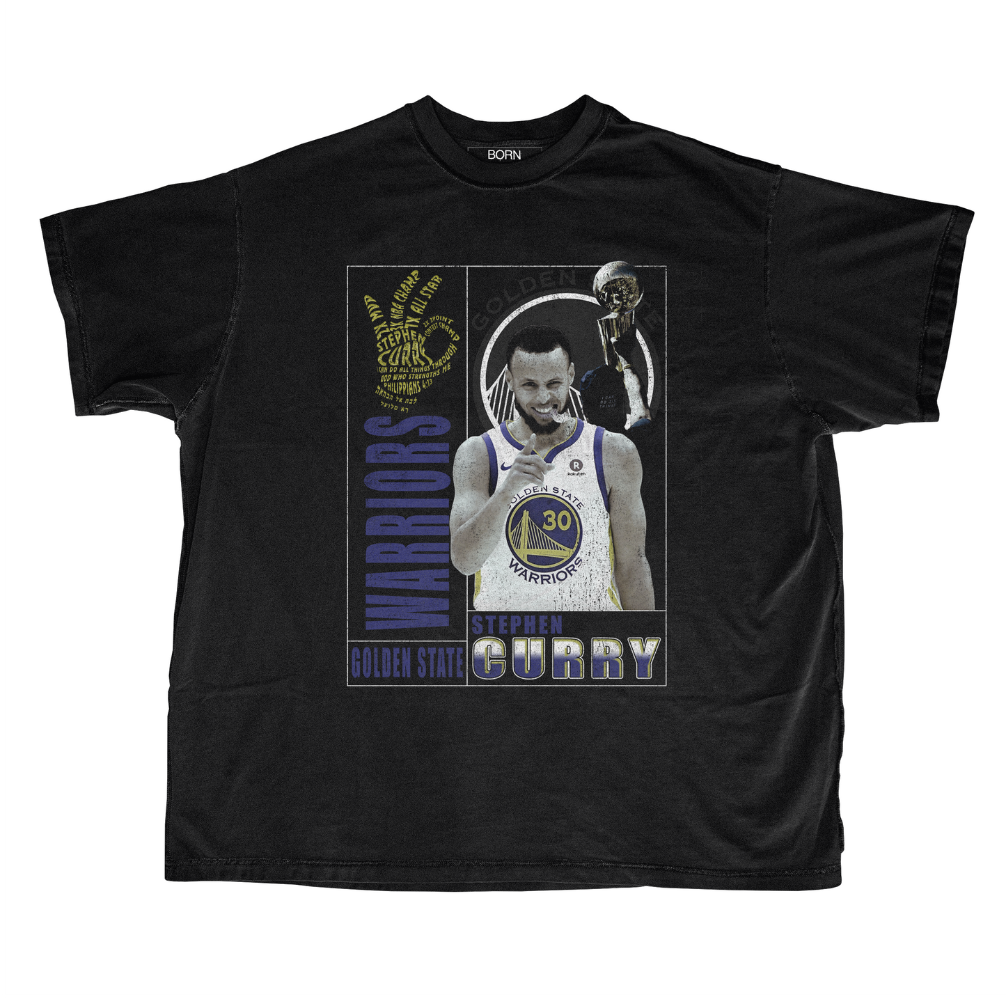 Steph Curry Oversized T-Shirt - Retro/ Vintage Inspired