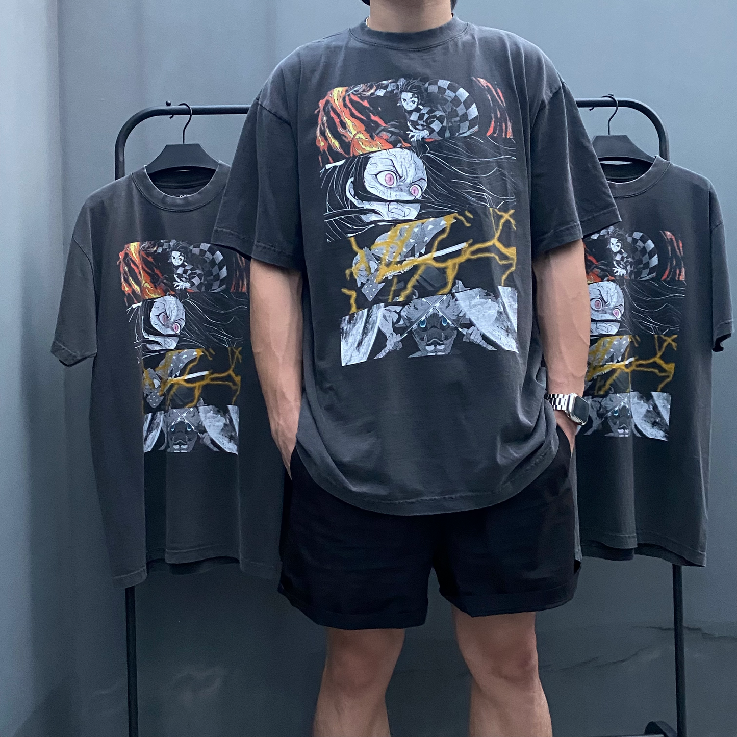 Demon Slayer VOL 1 Oversized T- Shirt - Retro/ Vintage Inspired