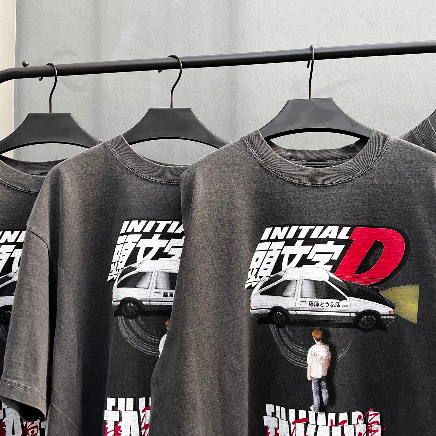 Initial D Takumi Fujiwara Boxy Oversized T-Shirt