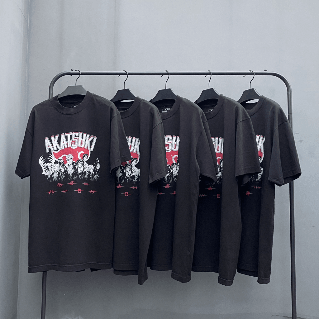 Akatsuki Oversized Tee - Retro/ Vintage Inspired