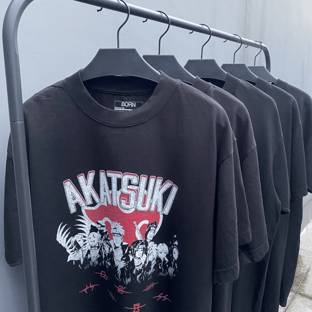 Akatsuki Oversized Tee - Retro/ Vintage Inspired