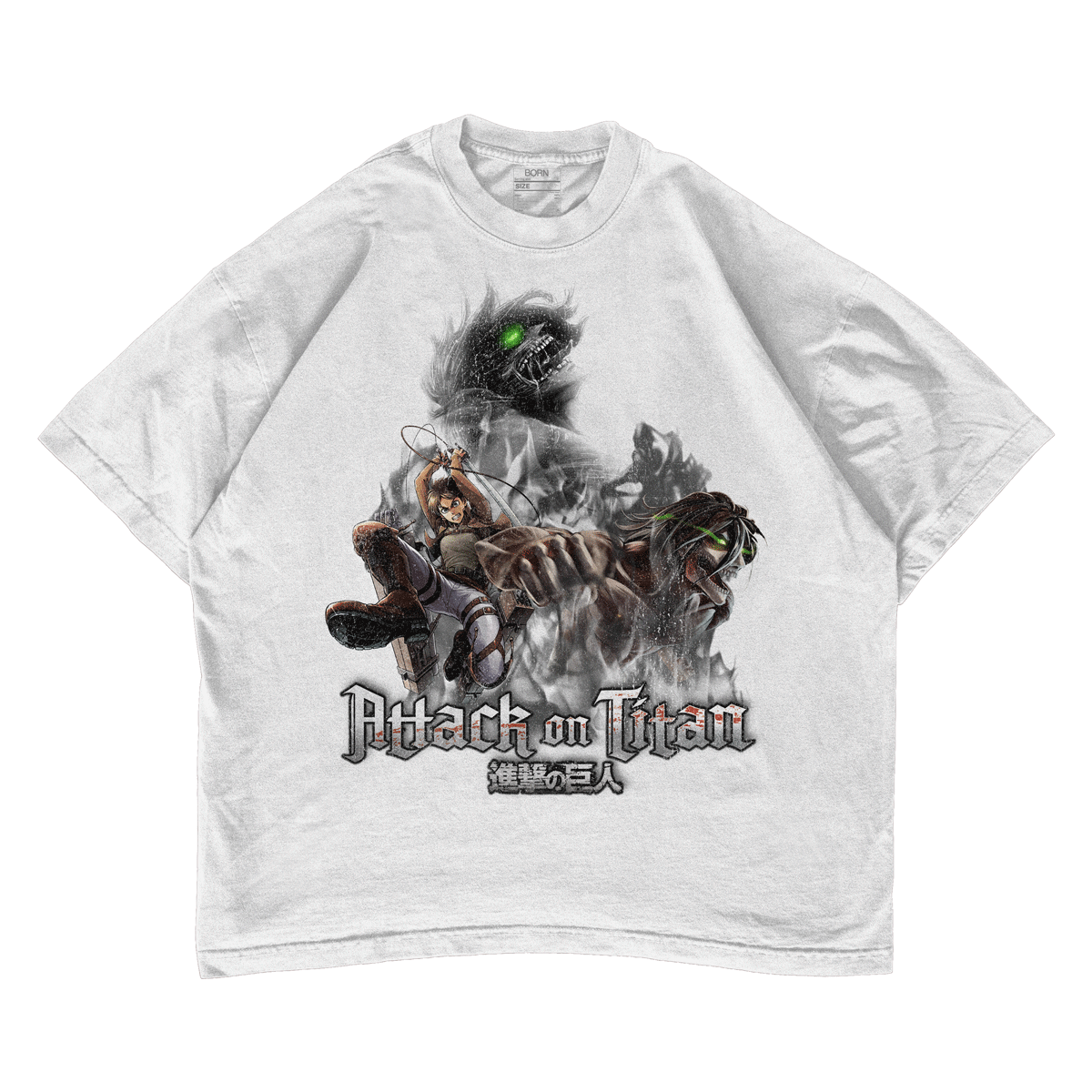 Attack On Titan Boxy Oversized T-Shirt