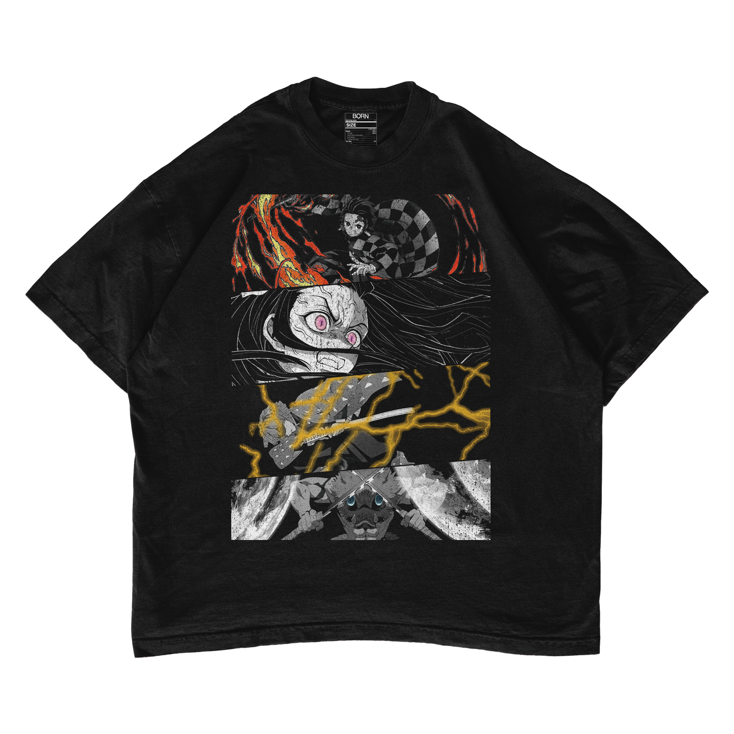 Demon Slayer VOL 1 Oversized T- Shirt - Retro/ Vintage Inspired