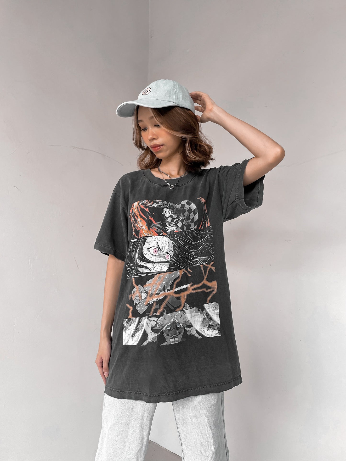 Demon Slayer VOL 1 Oversized T- Shirt - Retro/ Vintage Inspired