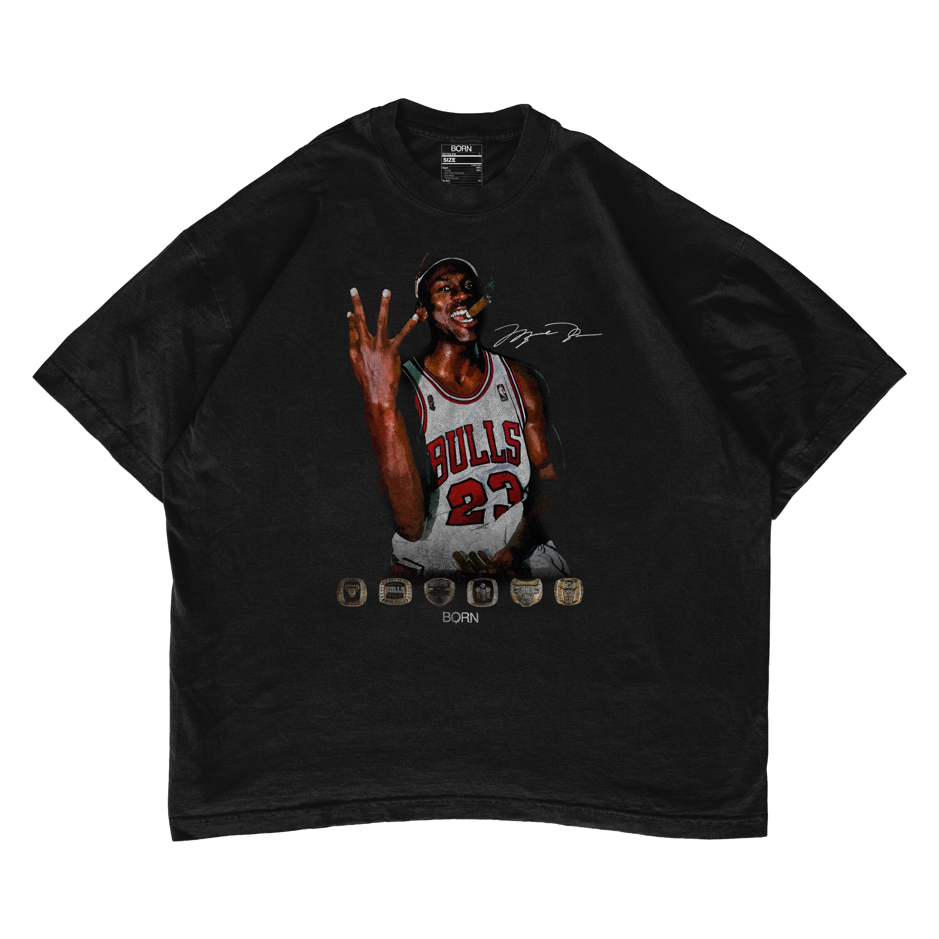 Michael Jordan 6 Rings Shirt