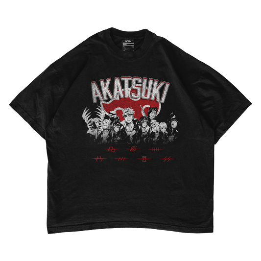 Akatsuki Oversized T-Shirt - Retro/ Vintage Inspired