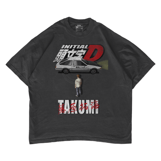 Initial D Takumi Fujiwara Boxy Oversized T-Shirt
