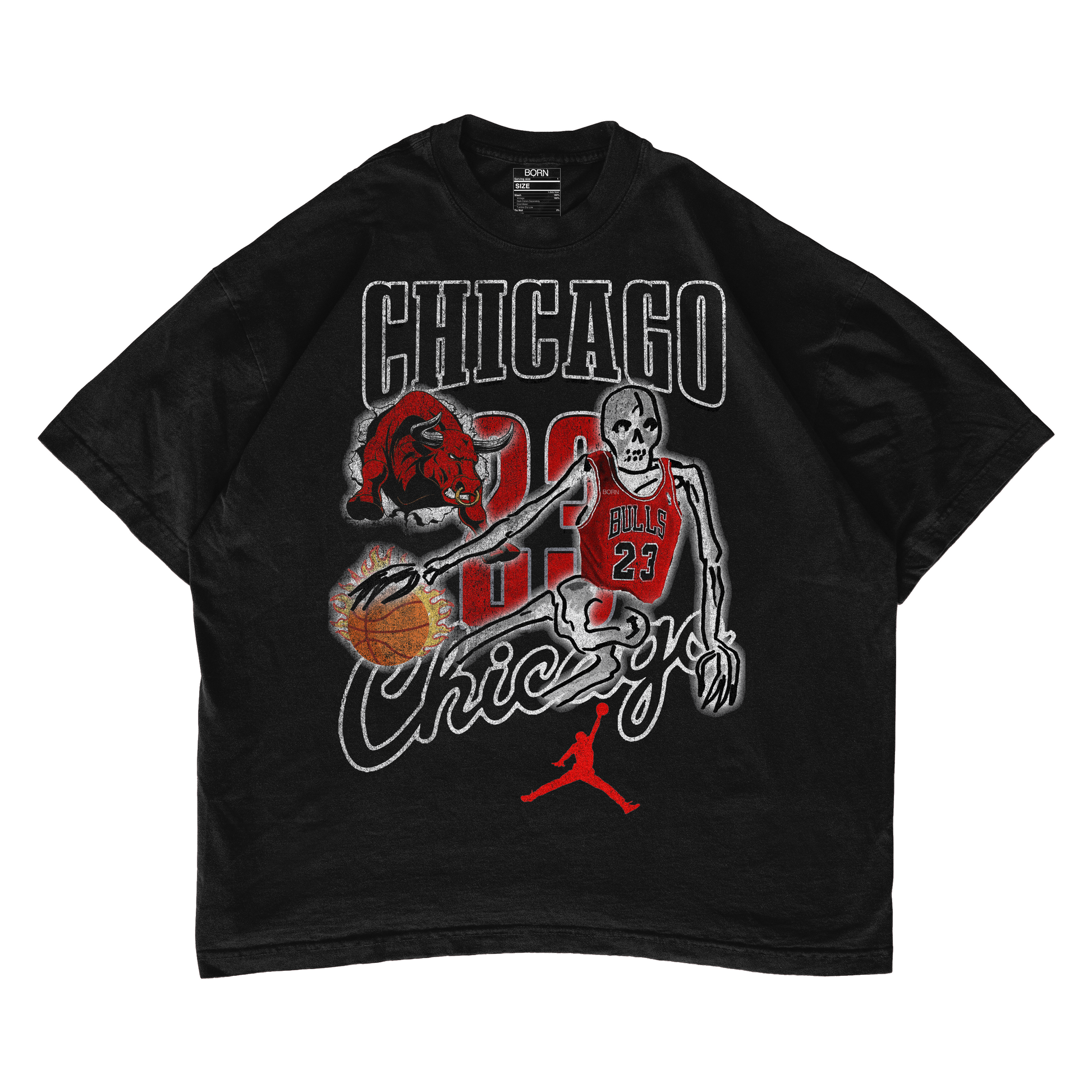 Men's oversized T-shirt Michael Jordan, Chicago Bulls, Air Jordan